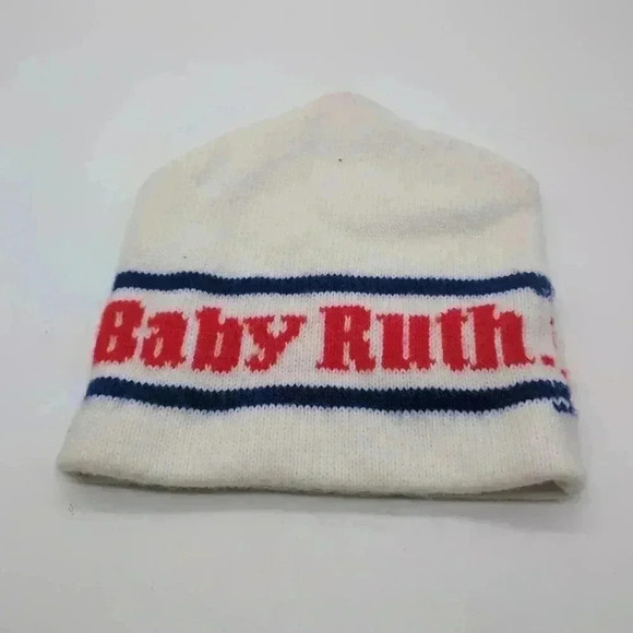 Vintage Baby Ruth knit Beanie Hat Cap Orlon Headware tag - Picture 2 of 7